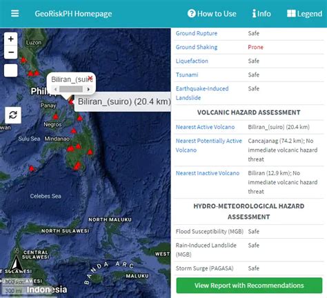 hazard hunter.georisk.gov.ph